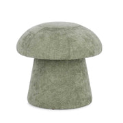 Pouf a Fungo in Tessuto Ciniglia Design Moderno - CELINE