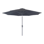 Ombrellone da Giardino Houston, Nero, Poliestere, 300x300x243 cm