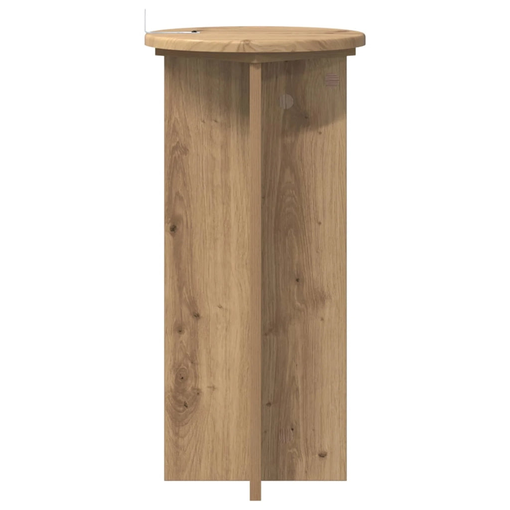 Supporto per piante 2 pcs Rovere Artigianale 899725