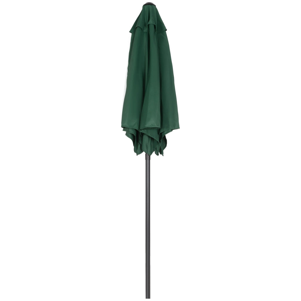 Ombrellone da Giardino con Palo in Alluminio e Tetto Ventilato ¨C Zephmum ¨C Verde