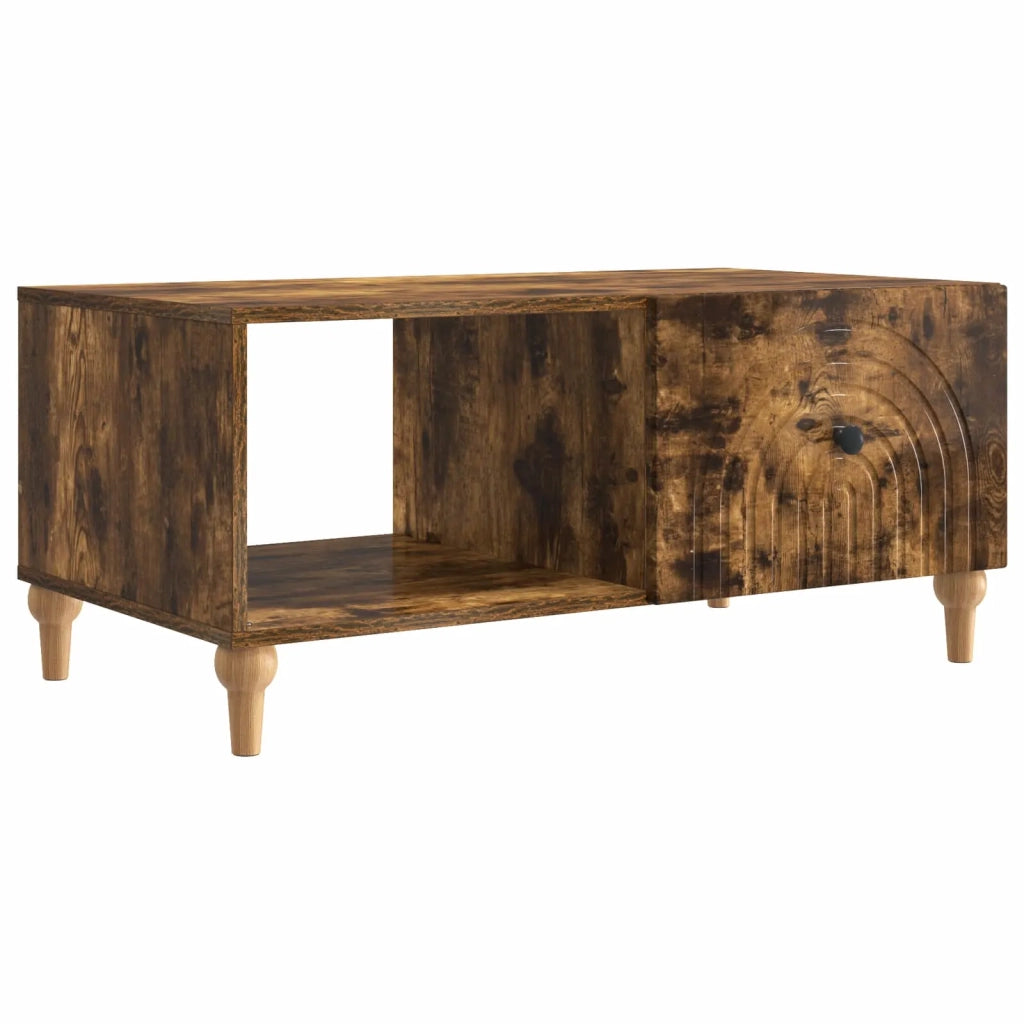 Tavolino da salotto Rovere Fumo 90 x 50 x 40 cm