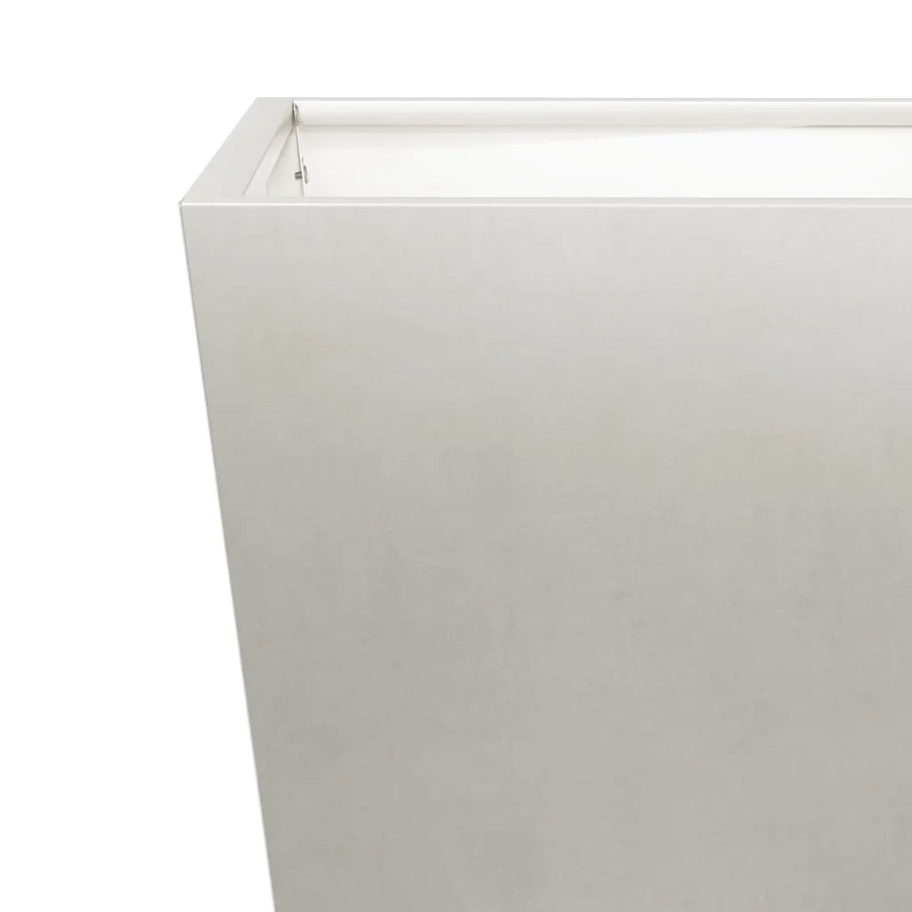 Fioriere da Giardino 2 pz 50x50x50 cm in Acciaio Inox 851075