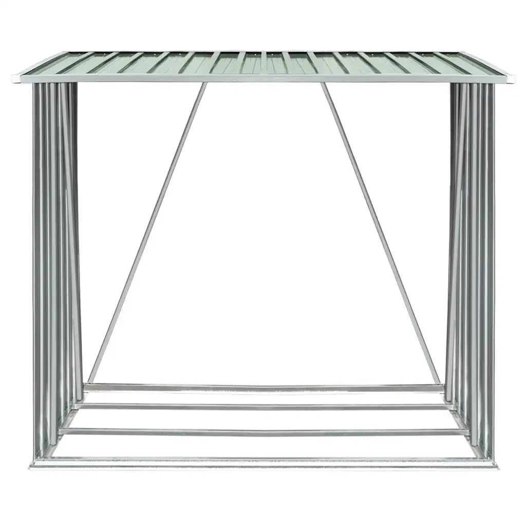 Capannone da Giardino in Acciaio Zincato 163x83x154 cm Verde 47089