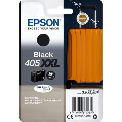 Epson cartuccia nero DURABrite Ultra Ink 405XXL T02J1