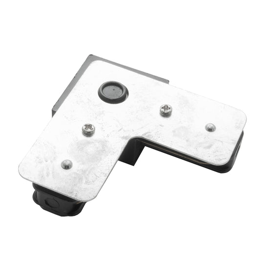 Connettore angolare bianco binario monofase giunto connessione ad L angolo 90 COLORE NERO