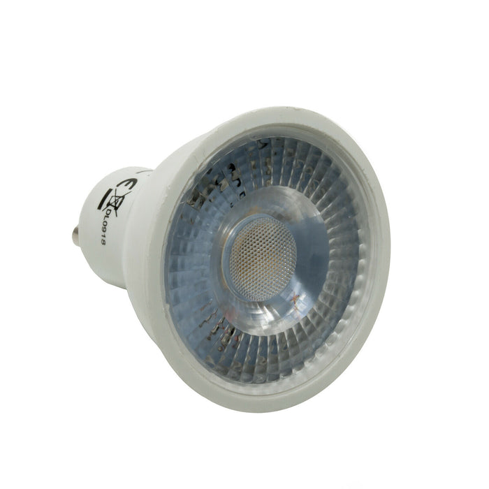 Faretto quadrato incasso vetro luce soffitto mensole vetrine spot LED 5W GU10 LUCE 3000K