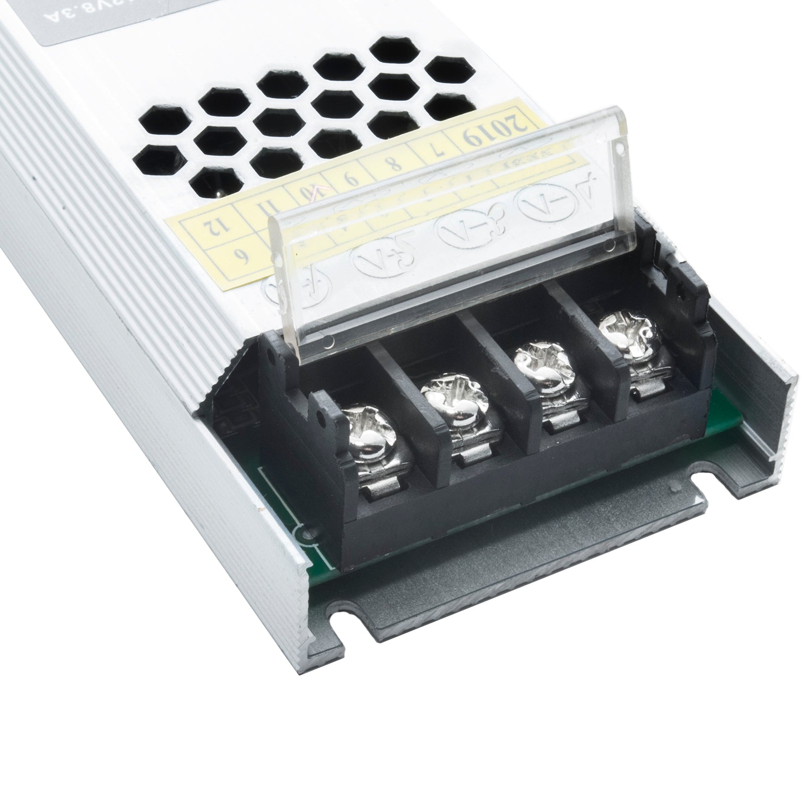 Trasformatore da 230V a 12V alimentatore 150W dvr strip luci LED 2 uscite 12.5A telecamere