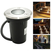 Faretto LED segnapassi incasso calpestabile 1.5W impermeabile IP67 luce giardino viale 230V LUCE 4000K