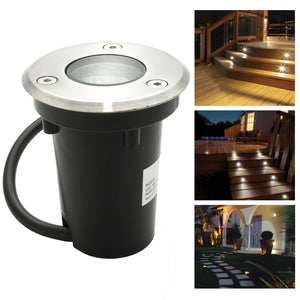 Faretto LED segnapassi incasso calpestabile 1.5W impermeabile IP67 luce giardino viale 230V LUCE 4000K