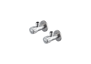 Rubinetto d'arresto acciaio inox Vema TIBER STEEL P000148 Satinato