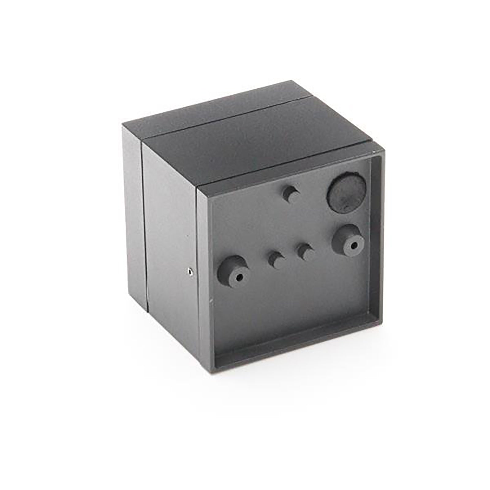 Faretto soffitto box doccia bagno turco sauna lampada parete LED lampada GX53 6W 230V QUADRATO NERO