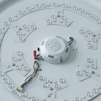 Plafoniera musicale LED 62W RGB dimmerabile luce soffitto cassa bluetooth smartphone APP telecomando IR