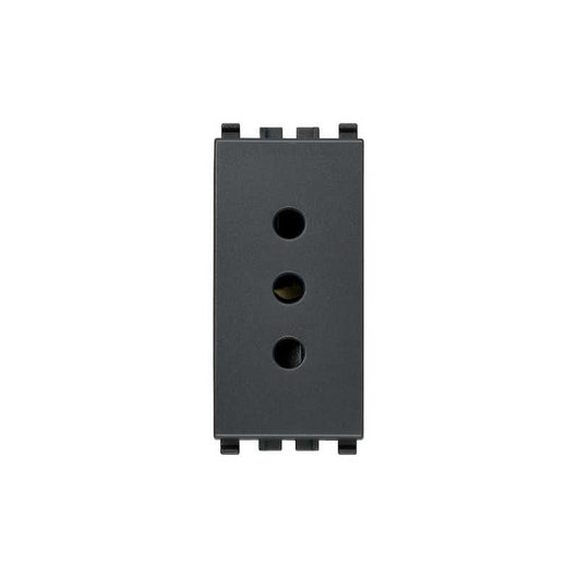 20201 Presa 2P+T 10A P11 Grigio Eikon