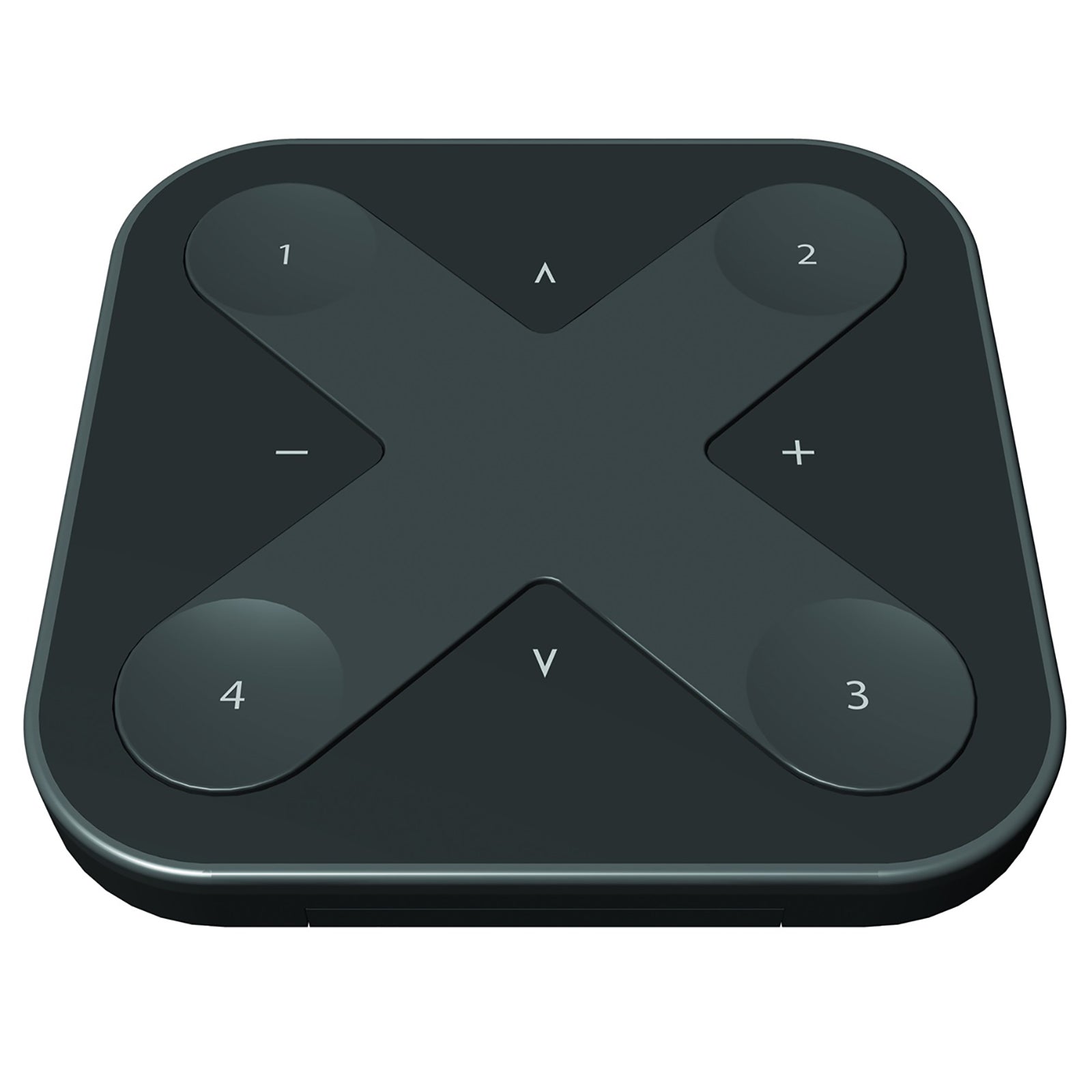 Pannello parete bluetooth controller dimmer controllo luci LED CASAMBI XPRESS NERO