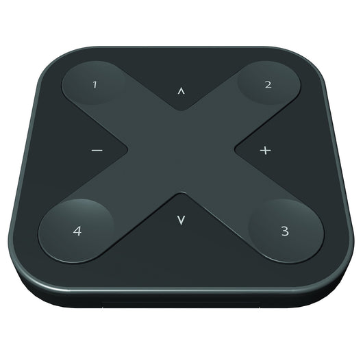 Pannello parete bluetooth controller dimmer controllo luci LED CASAMBI XPRESS NERO