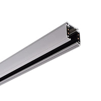 Binario Trifase da 2 metri 230V sistema di illuminazione per faretti trifase 3-Phase COLORE GRIGIO 2MT