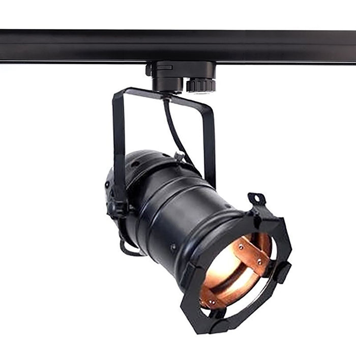 STUDIO PAR30 faro LED track trifase E27 riflettore teatrale luci scena palcoscenico discoteca NERO