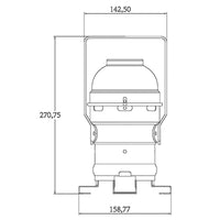 STUDIO PAR30 faro LED track trifase E27 riflettore teatrale luci scena palcoscenico discoteca NERO