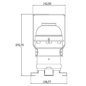 STUDIO PAR30 faro LED track trifase E27 riflettore teatrale luci scena palcoscenico discoteca NERO