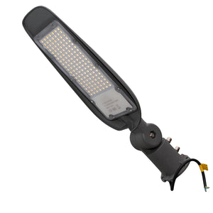 Faro armatura luce stradale IP65 lampione LED inclinabile 180 6500K illuminazione viali giardino 9000lm 230V 100W