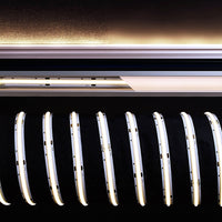 Striscia LED flessibile Strip led Dimmerabile 24V COB lama luce continua 150W 10 metri  profili barre 15000lm 15W/metro 6000K