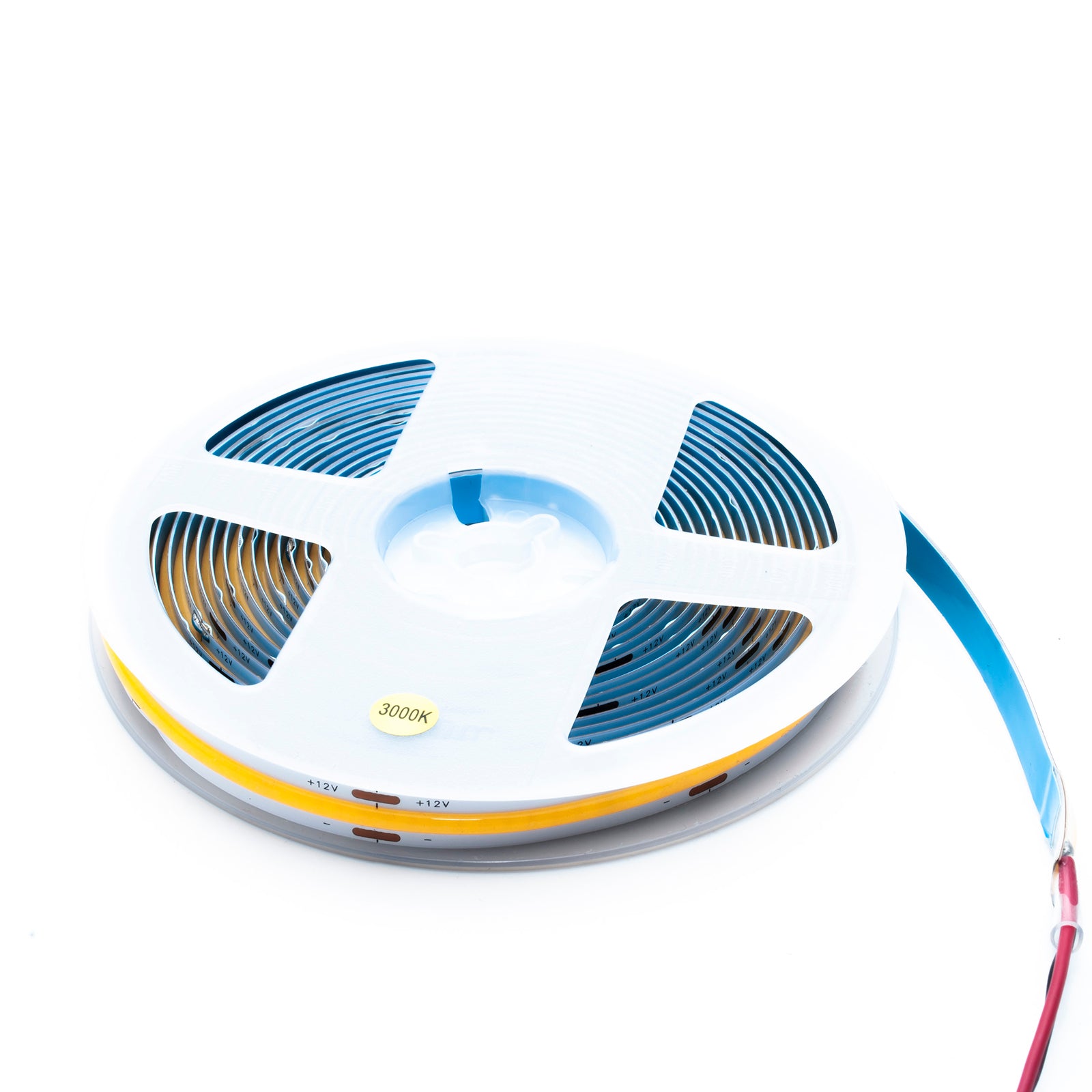 Striscia flessibile LED COB lineare lama luce continua profili 70W 12V 5M 7000lm 3000K