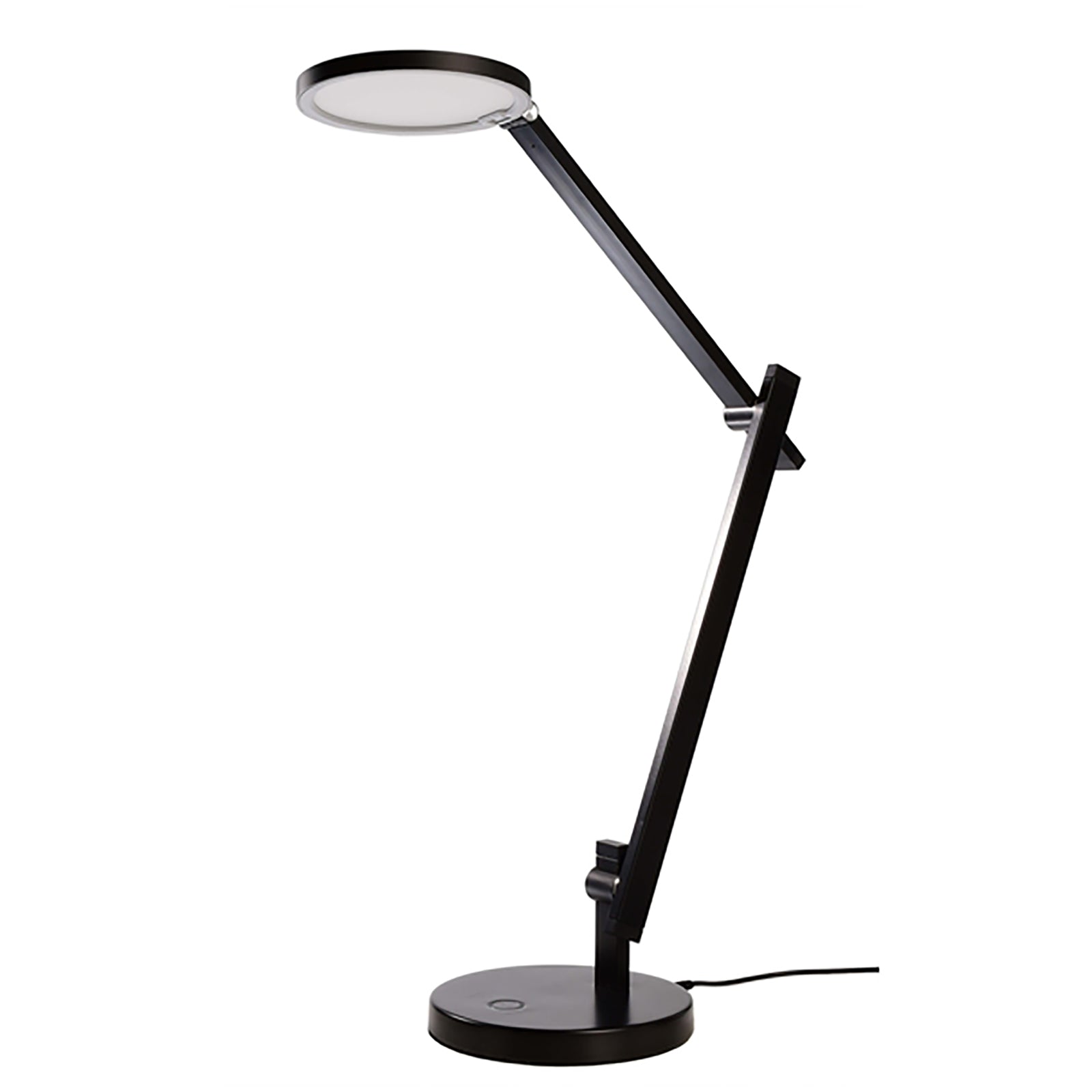 Lampada da tavolo touch LED 12W luce da scrivania ufficio dimmerabile 3000K 230V NERO