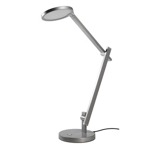 Lampada da tavolo touch LED 12W luce da scrivania ufficio dimmerabile 3000K 230V GRIGIO