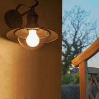 Lanterna applique LED rustico lampada E27 luce parete giardino facciata esterni abitazione 230V