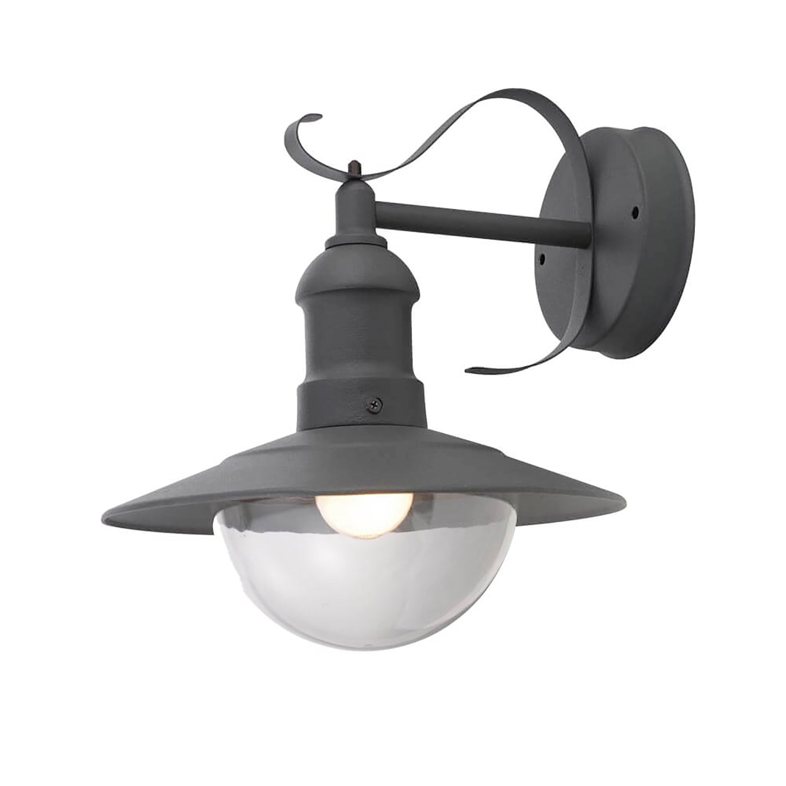 Lanterna applique LED rustico lampada E27 luce parete giardino facciata esterni abitazione 230V
