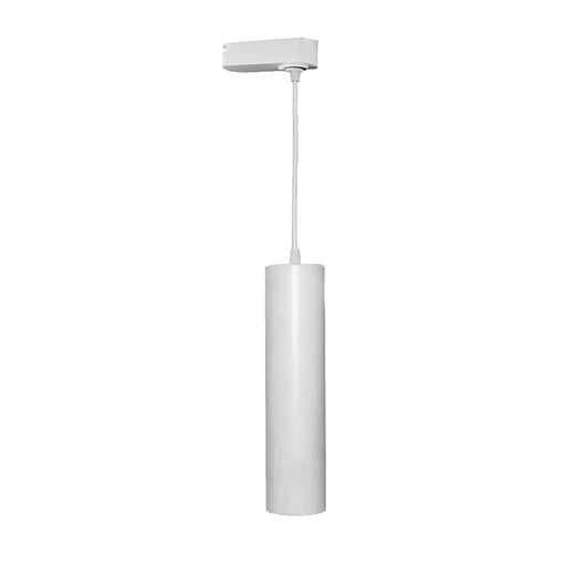 Lampada pendente LED binario monofase 8W GU10 RGB sospensione moderna negozio COLORE BIANCO