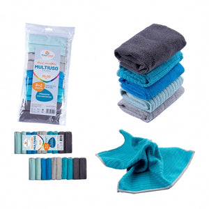 SET 10 PANNI MICROFIBRA 30X30CM