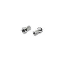 SET 2 SPINOTTI TIPO F D.6,3MM PER CAVI SAT