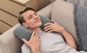 Cuscino cervicale relax gonfiabile da viaggio cm. 37x24x10,2