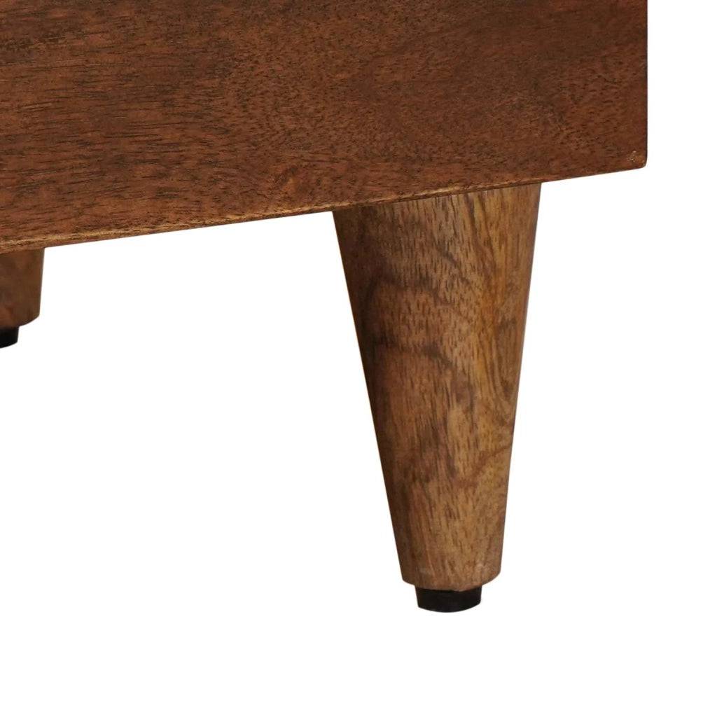 Tavolino da salotto con cassetto Marrone 80 x 54 x 40 cm