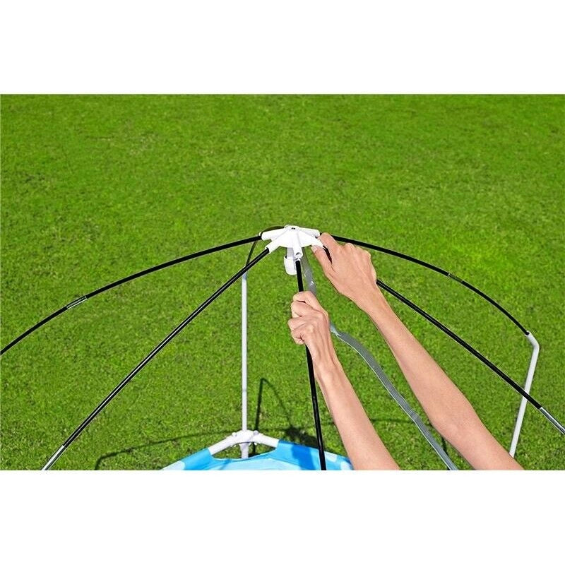 BESTWAY PISCINA SPLASH-IN-SHADE CON GAZEBO E DOCCETTA 183 X 51CM