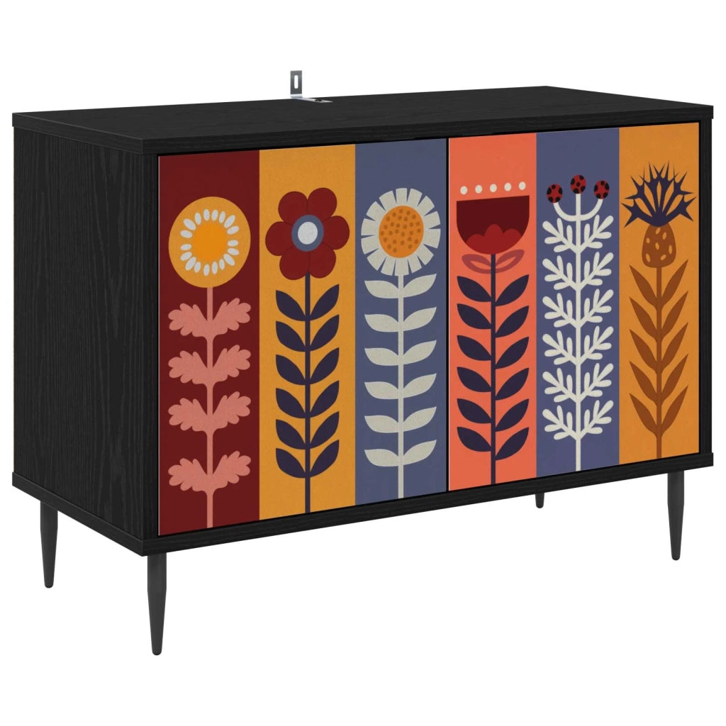 Mobile TV ESSEN 69 x 33 x 50,5 cm Rovere Nero 8007022