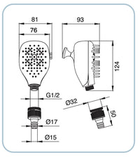 Doccia doccetta per pulizia animali