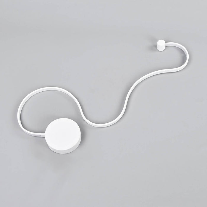 Applique LED 20W CCT 3 STEP da 3000K a 6500K bianco curvo snake lampada moderna luce parete muro camera da letto 230V