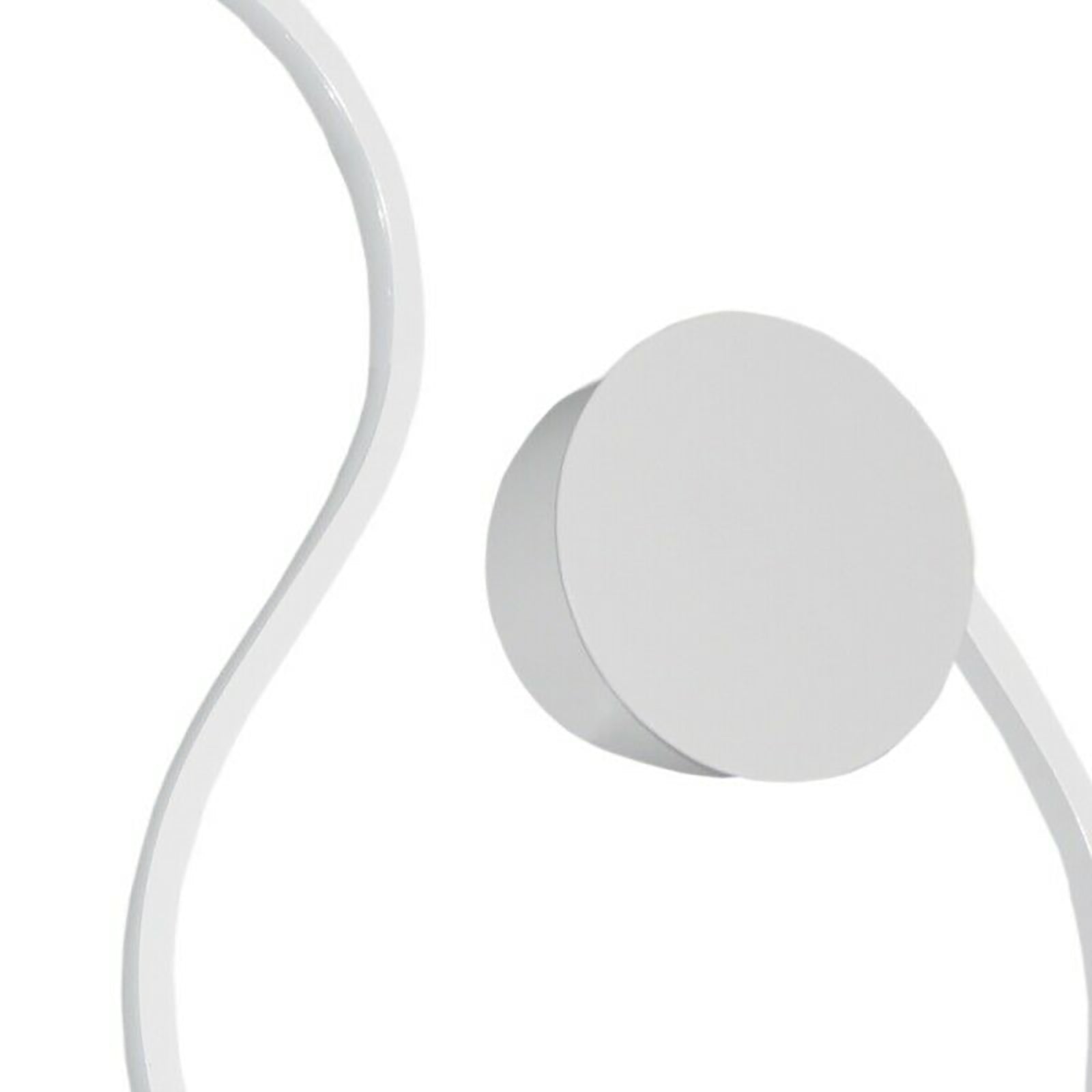 Applique LED 20W CCT 3 STEP da 3000K a 6500K bianco curvo snake lampada moderna luce parete muro camera da letto 230V