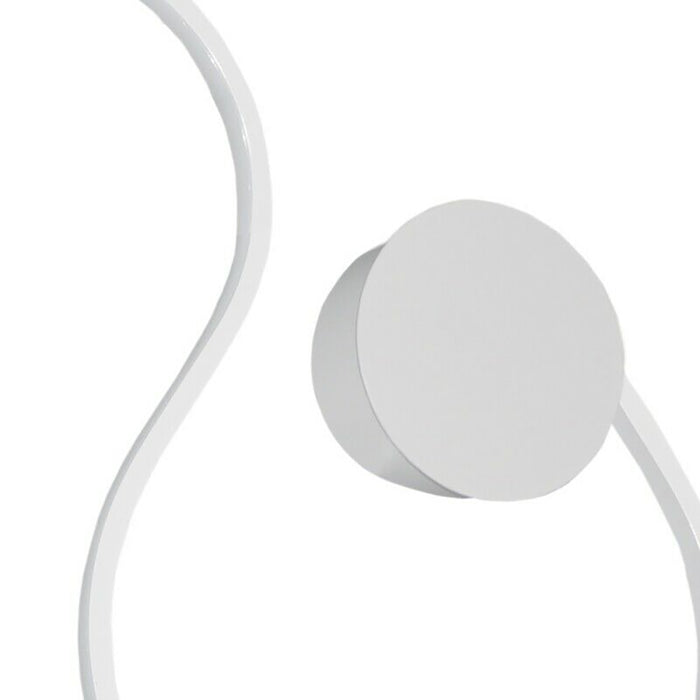 Applique LED 20W CCT 3 STEP da 3000K a 6500K bianco curvo snake lampada moderna luce parete muro camera da letto 230V