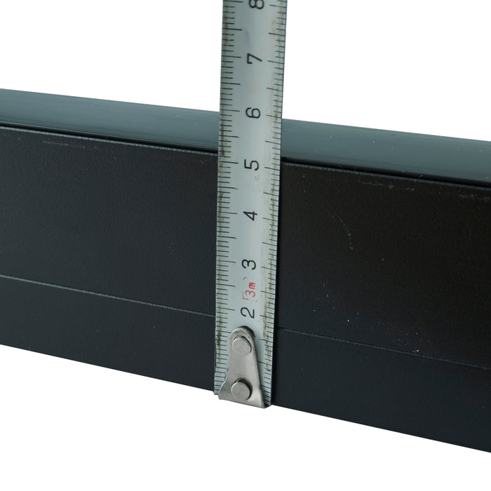 Binario elettrificato magnetico 1mt supporto luci soffitto faretti LED track 48V