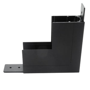 Connettore angolo verticale ad L giunto angolare binario esterno track magnetico