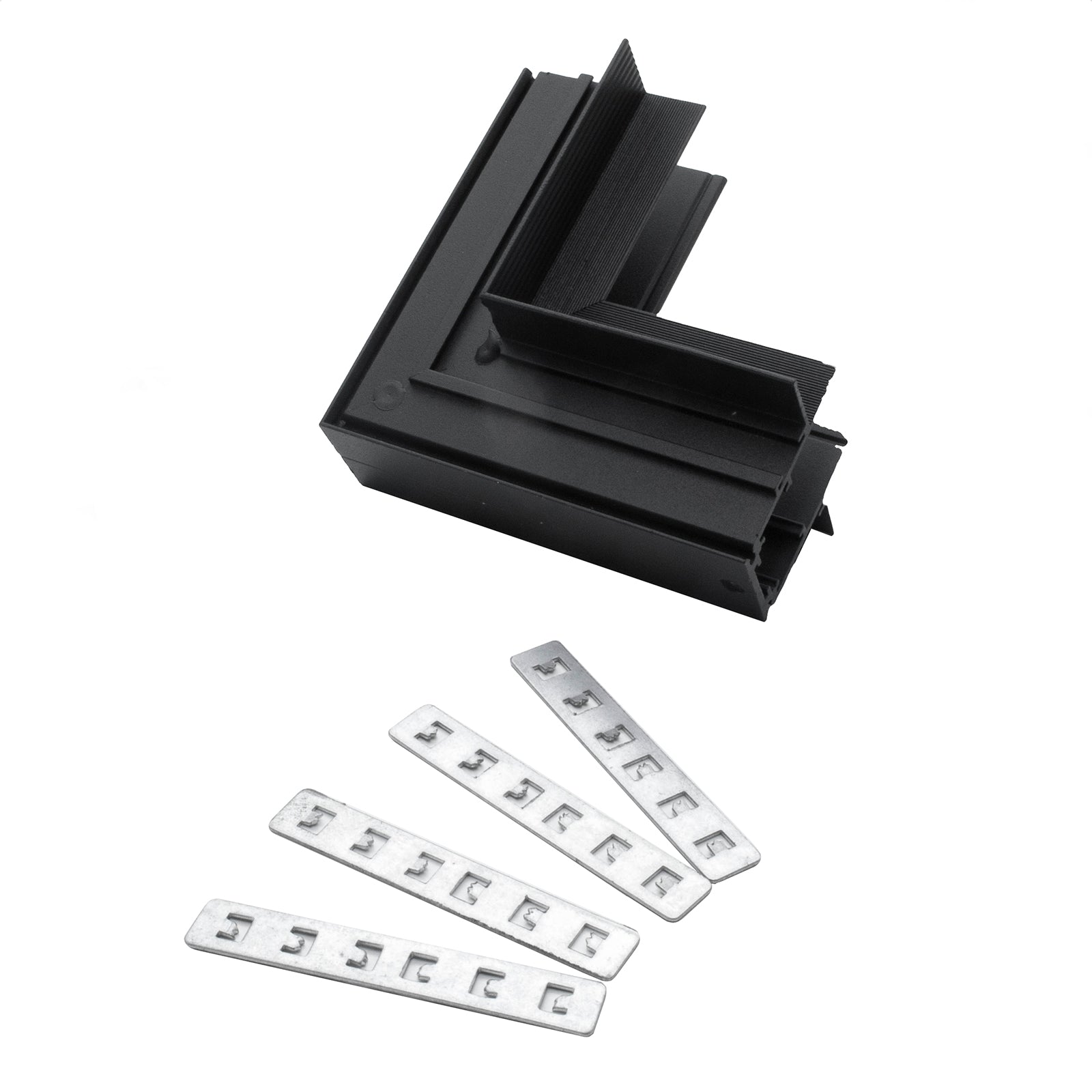 Connettore angolare ad incasso orizzontale binario track magnetico giunto ad L 48V