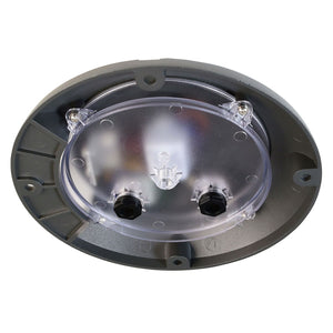 HELIOS II faretto radente IP67 LED 3W calpestabile doppia finestra segnapassi 2 luci giardino viale sentiero 230V