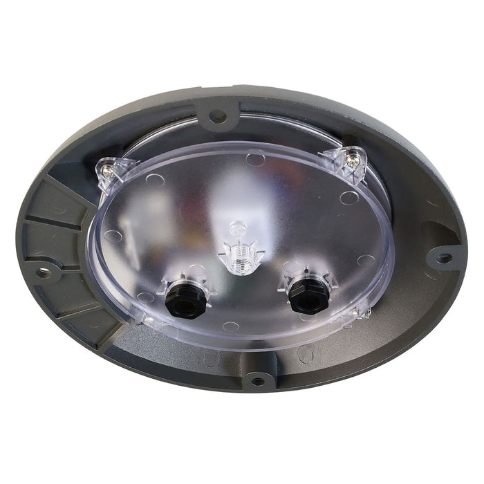 HELIOS II faretto radente IP67 LED 3W calpestabile doppia finestra segnapassi 2 luci giardino viale sentiero 230V