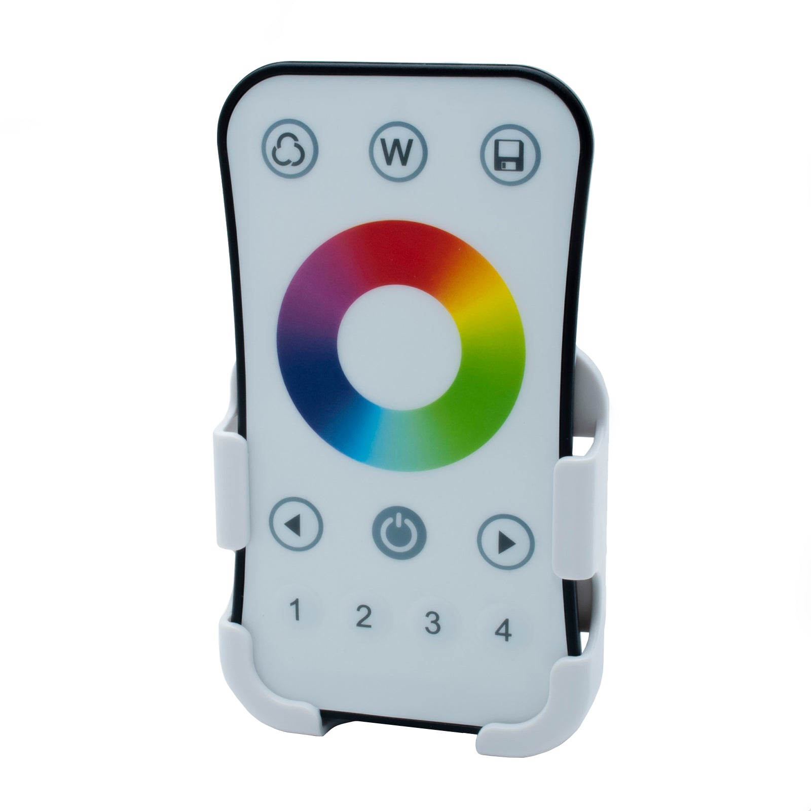 Telecomando TOUCH RF 2.4GHz luci LED strisce lampade RGB RGBW 4 zone 4 scenari