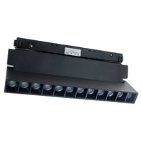 Faretto LED track binario magnetico 48v 12W luce orientabile per ufficio Dimmerabile luce CCT 3000K 4000K 6400K