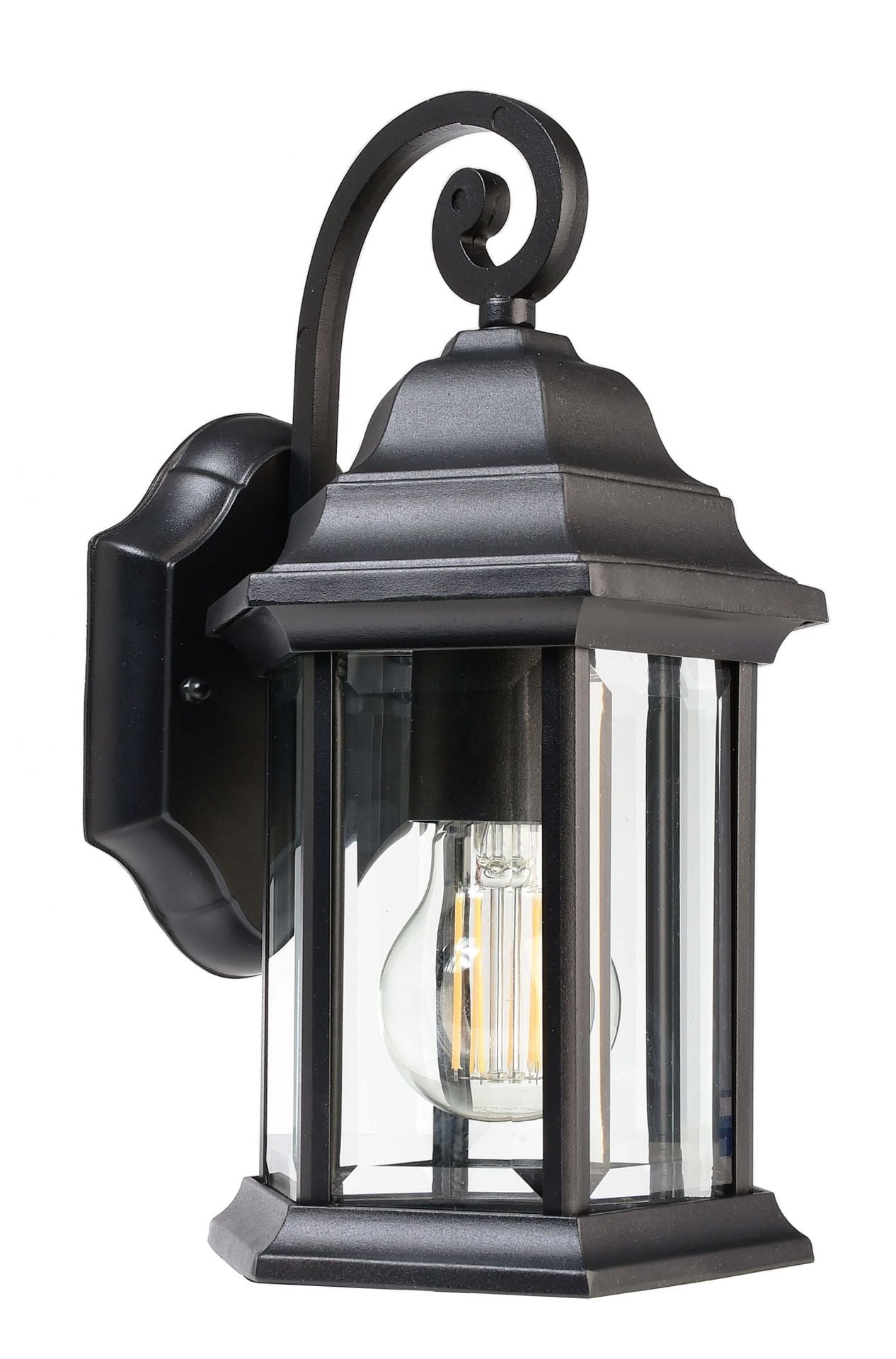 SAIPH Lanterna vintage lampada rustica parete LED E27 applique luce muro pub pizzeria taverna ingresso 230V