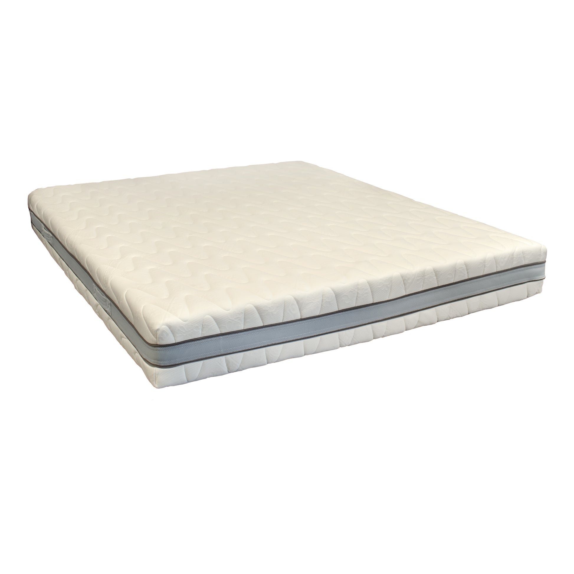 Materasso Matrimoniale in Memory Foam 180x190 H22cm ortopedico Rigidità  Media Sfoderabile e spedito sottovuoto Oeko-Tex